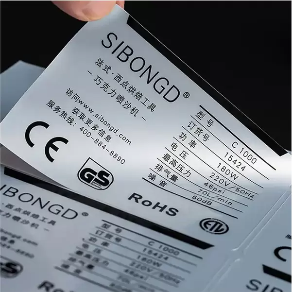 Electronics & Appliance Labels