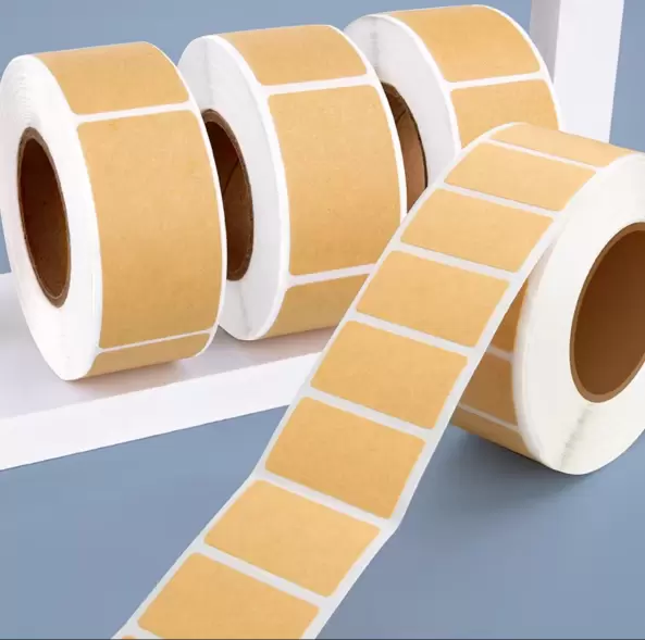 kraft paper Blank Printable Labels
