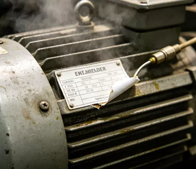 High Temperature Resistant Motor Label Solution | Stop Label Peeling at 145&deg;C